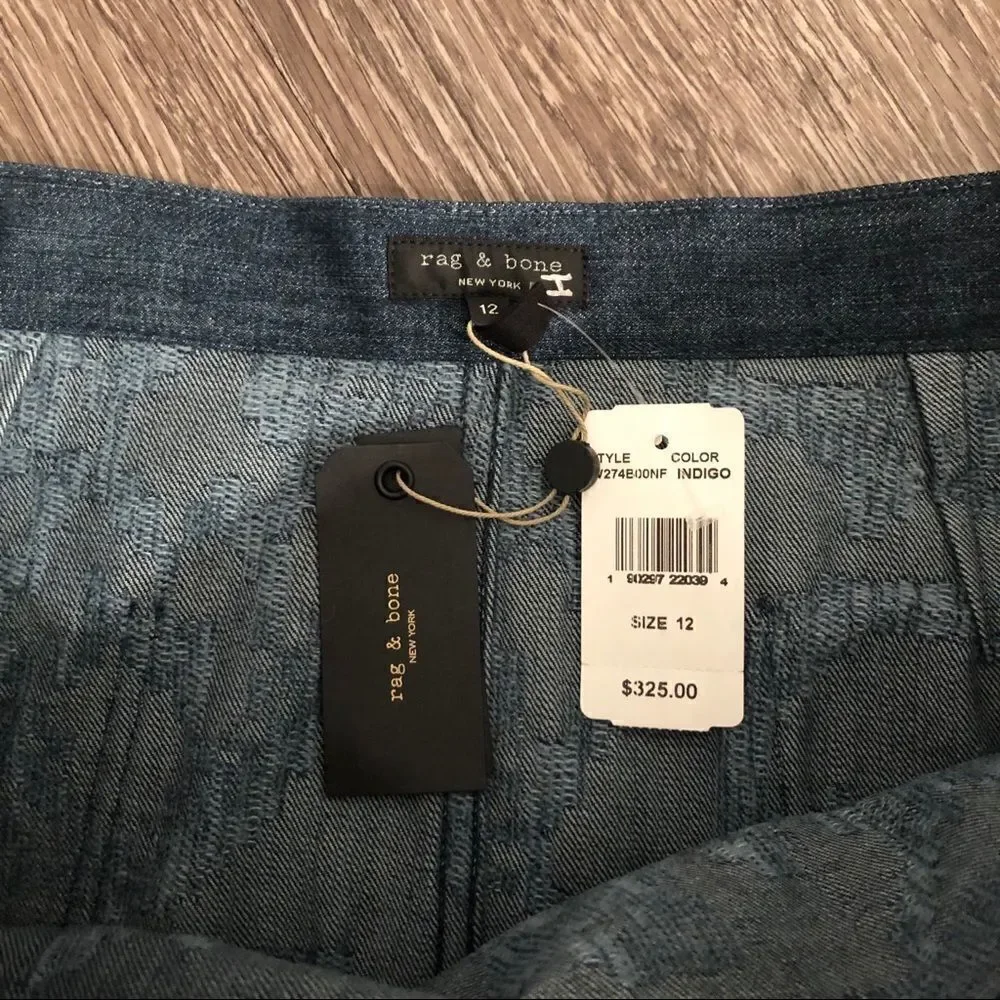 Rag & Bone denim skirt NWT
